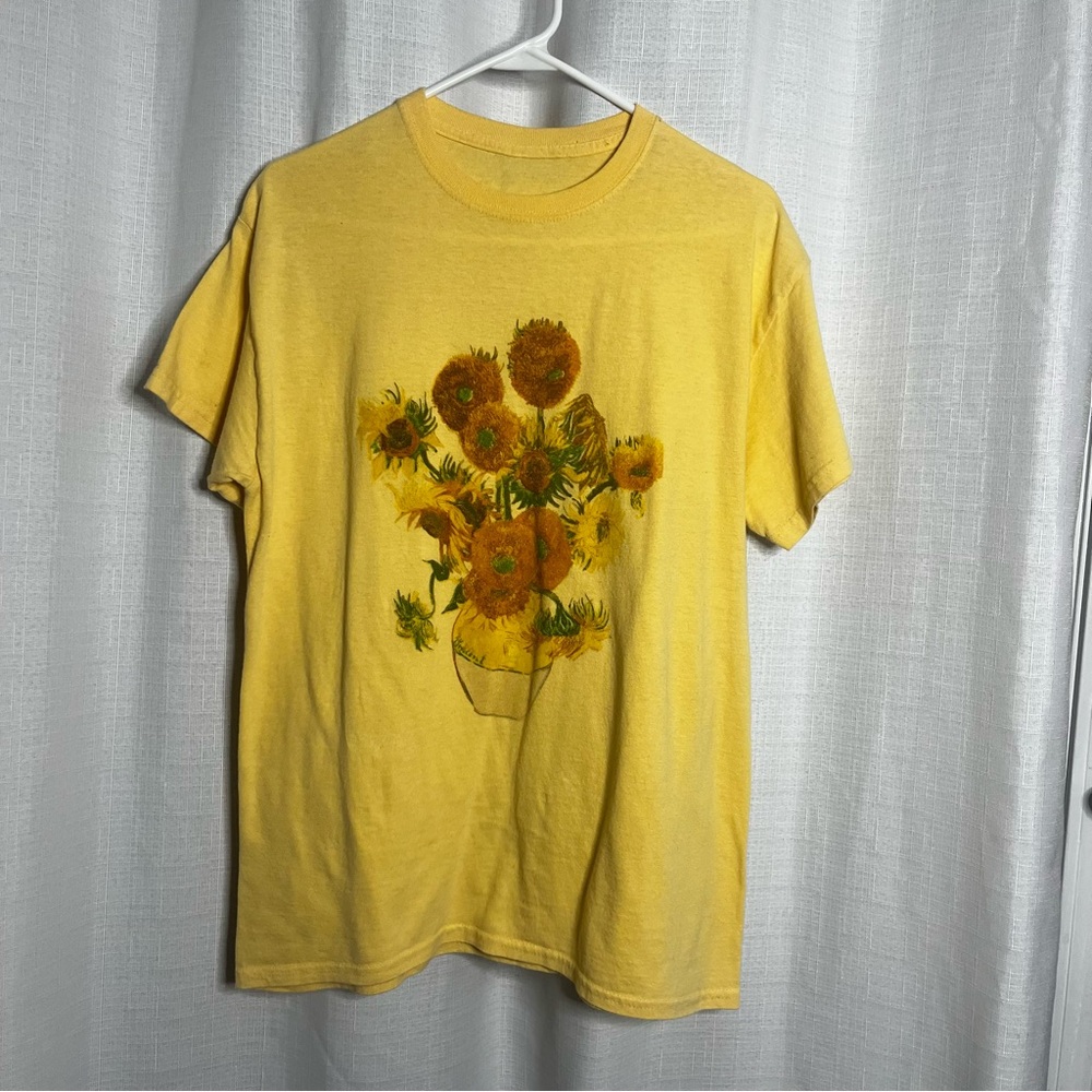 Yellow Van Gogh Graphic Tee